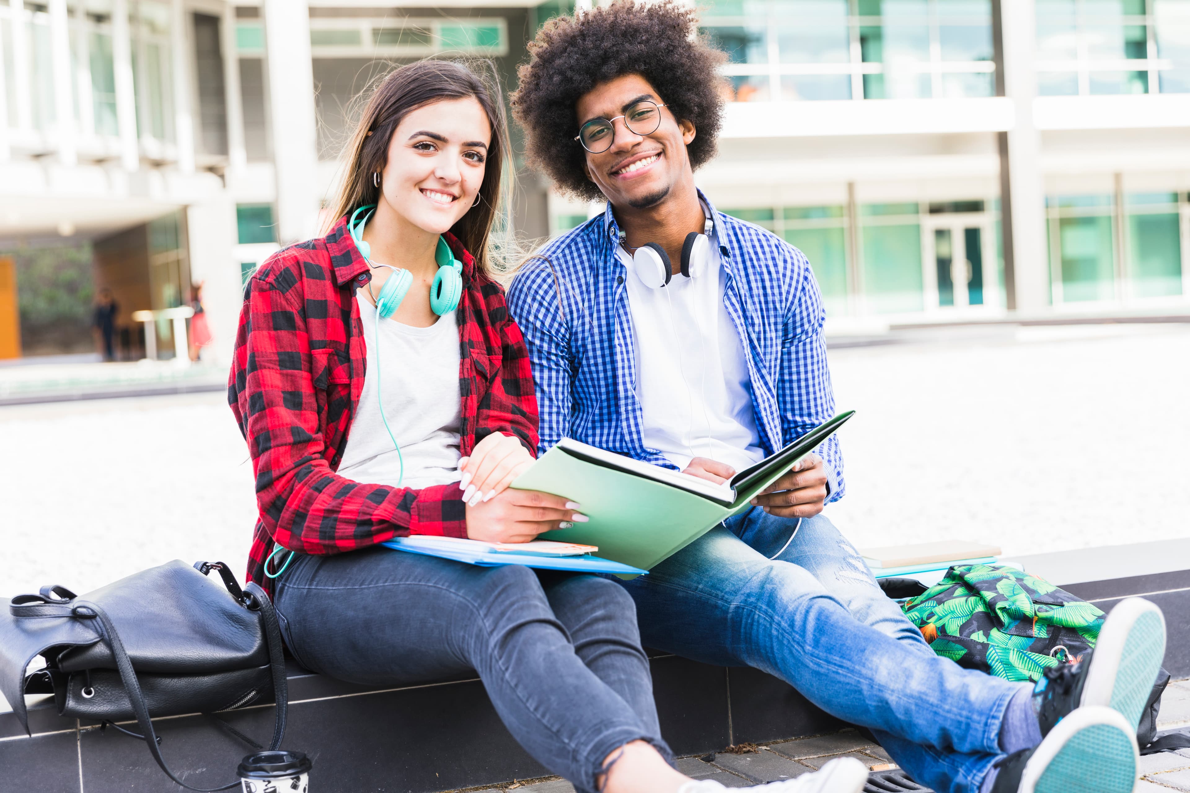 Students learning
